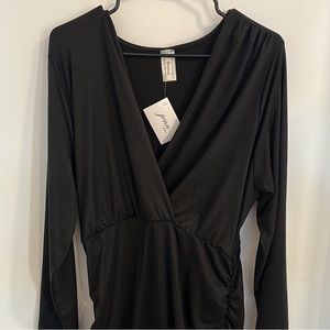 Bluebell black long sleeve dress xxxl
